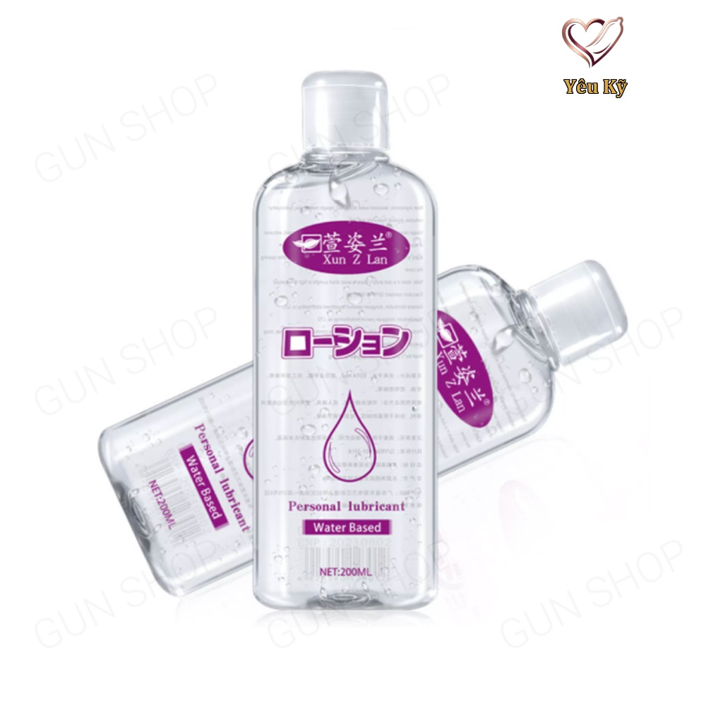 Gel bôi trơn Xun Z Lan - Chai 200ml - Ảnh 3