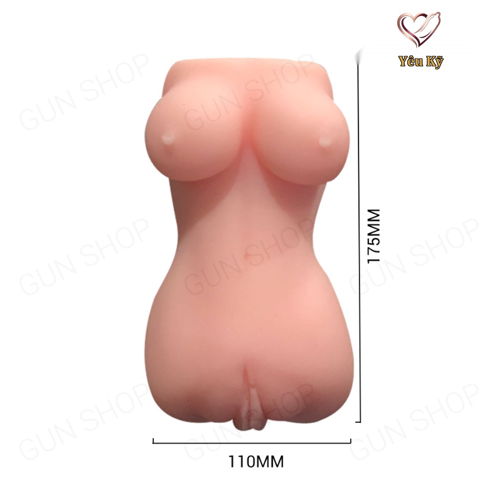 Ngực giả & âm đạo giả silicon Jiuai Private Parts 650g - Ảnh 2
