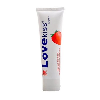 Gel bôi trơn hương dâu Love Kiss - Chai 100ml